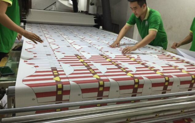 vải dệt kim có in được không